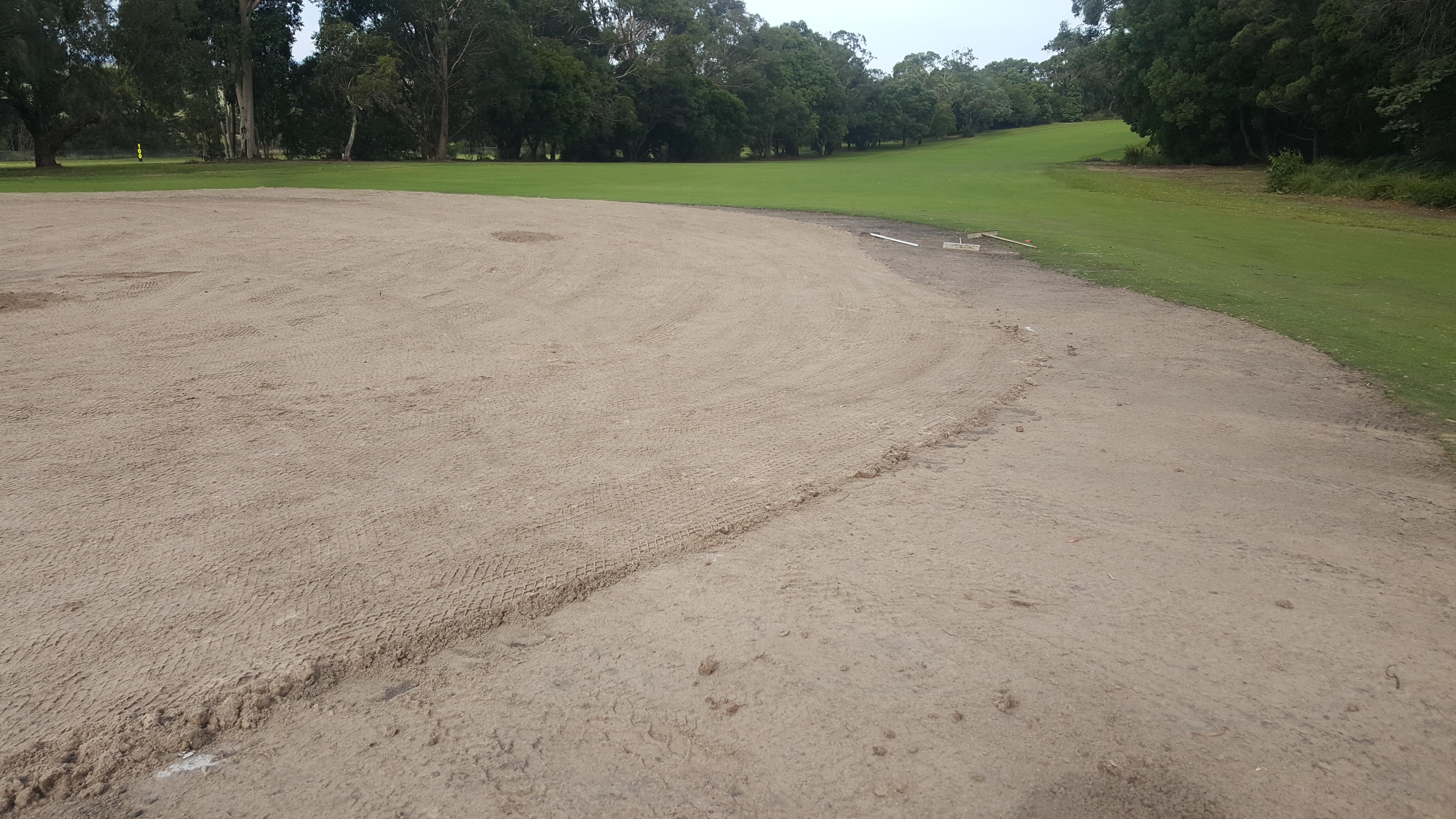 LGC Course Update – Work On 9th Green Nears Completion | Leongatha Golf ...