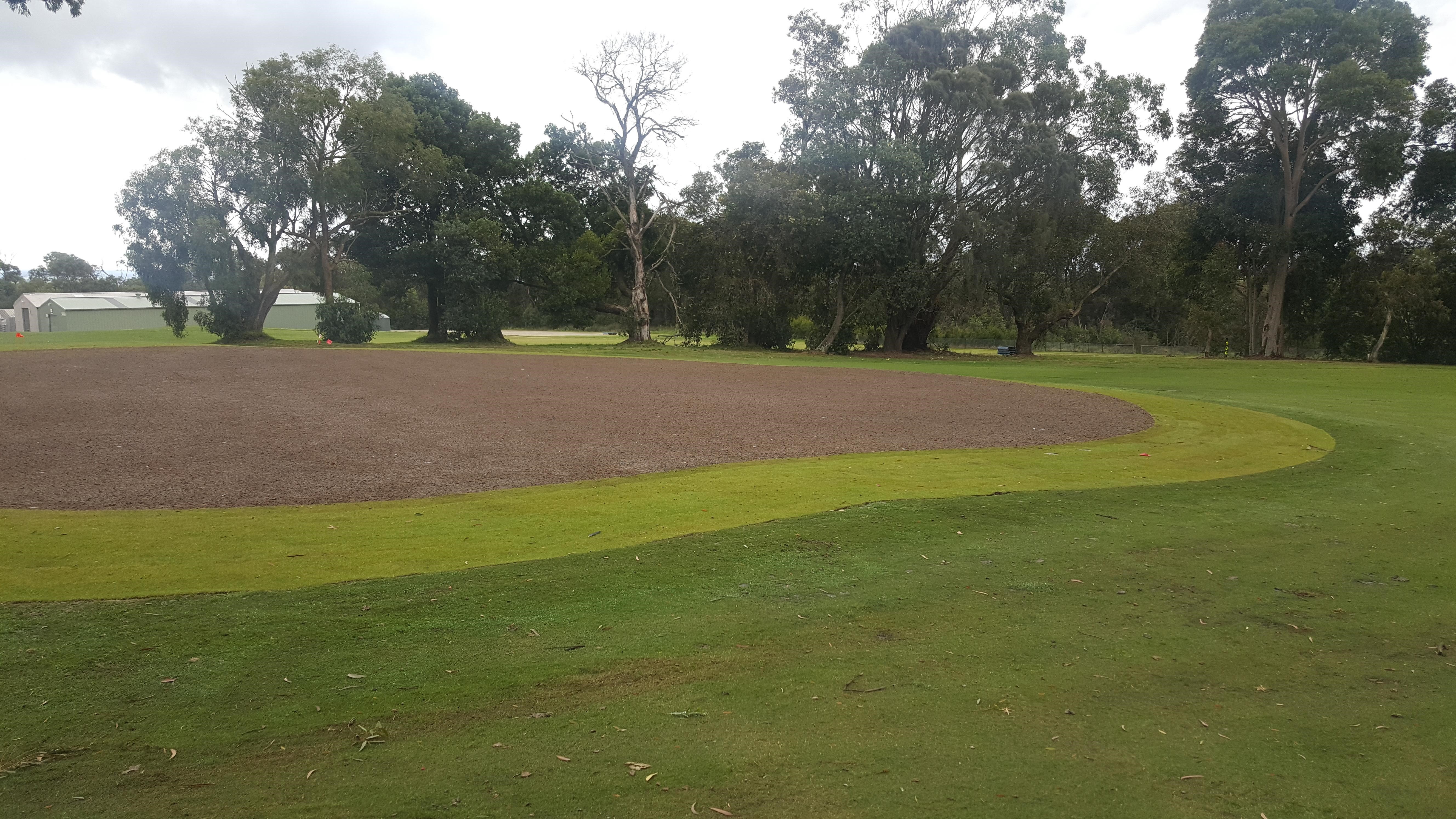 LGC Course Update – Work On 9th Green Nears Completion | Leongatha Golf ...